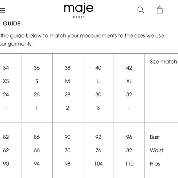 MAJE Embroidered Flowers White Jeans size 24 XS - Picture 9 of 9